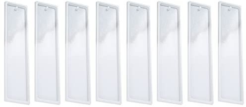 TOYANDONA 8stücke Silikon Lesezeichenformen Für Epoxidharz Rechteckige Blanko Lesezeichen Formen Diy Lesezeichen Maker Kreative Gussformen Für Heimwerker