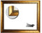 Barockrahmen Gold verziert, Serie 370 - Leerrahmen, 50 x 60 cm