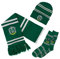 Culture Fly Harry Potter Schal Beanie Socken Premium Knit 3-teiliges Winter Bundle Geschenkset, Grün , Einheitsgröße