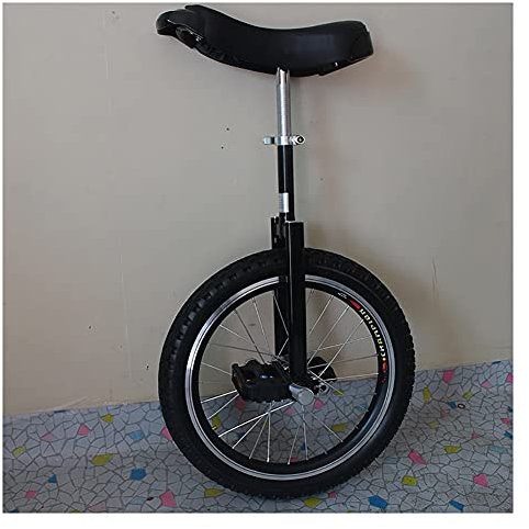 Einrad für Fahrrad, 18 Zoll, mit Einrad mit höhenverstellbarem Sitzrad, Einrad für Erwachsene, robust und langlebig, Schnellentriegelung, für den Einsatz durch