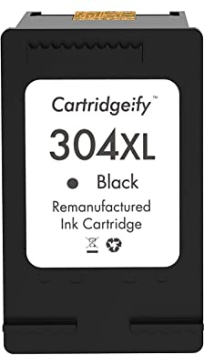 Cartridgeify 304 XL Druckerpatronen Kompatibel mit HP 304 304XL Tintenpatronen (1× Schwarz), für HP Envy 5010 5020 5030 5032, DeskJet 2630 3720 3730 3733 3735 3750 3760 3762, AMP 130
