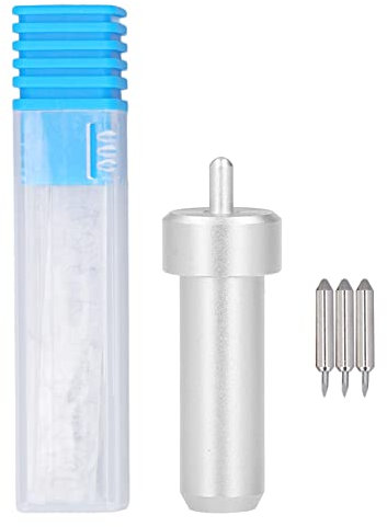 Ersatzklingen Vinyl Plotter Klingen Cutter Spitzenklingen mit Halter 30° 45° 60° Plotterklingen aus Aluminiumlegierung Gehäuseersatz für CRICUT JOY