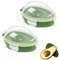 Avocado Keeper Holder, 2Pcs Obst Aufbewahrungsbox, Obst Frisch Halter Fällen, Küche Zubehör, Avocado Frisch Container Für Arbeit, Hochschule, Outdoor