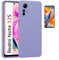 TODOBARATO 24HORAS Funda para Xiaomi Redmi Note 12s 4G (6.43) Morada TPU Lisa Silicona Gel + Protector de Pantalla Cristal Templado 9H
