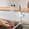 BuntHaus Robinet de Cuisine Avec Douchette Extensible Avec 3 Types de Jet, Robinet de Cuisine Rotatif à 360° en Acier Inoxydable Brossé, Mitigeur Monocommande Bec de Cuisine Hauteur 265mm (Chrome)
