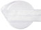 Generic Nine Looms Elastic Band for Sewing 1 Inch 25mm, 5 Yards White Knit Elastic Bands High Elastic Cord for Sewing Waistband and Pants Waist (5Y White)