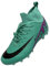 BLBK Scarpe da Calcio Uomo Scarpe da Calcio Professionali Unisex all'aperto Bambini Alte Top Adatti per Erba Artificiale AG Competizione Scarpe da Allenamento, AG Verde, 42 2/3 EU