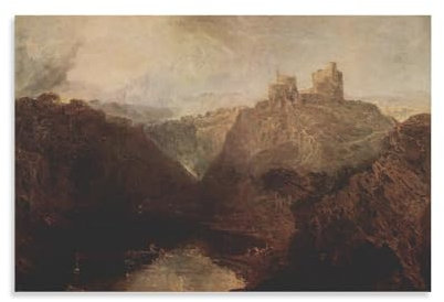 Joseph Mallord William JMW Turner Prints Painting (241) Wall Art Poster Scroll Canvas Painting Picture Living Room Decor Home 12x18inch(30x45cm)