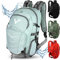 Valkental - Innovativer Rucksack mit perfekter Aufteilung (22L) Erweiterbares Volumen (Kein Schwitzen) Wanderrucksack, Trekkingrucksack, Fahrradrucksack & Outdoor Rucksack - Wasserfest & Reflektierend