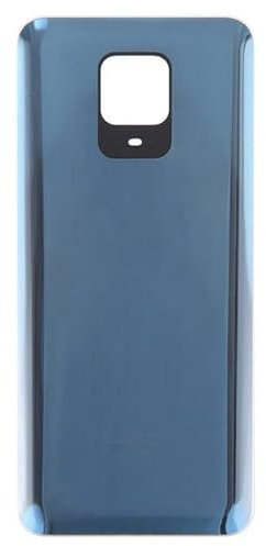 Tapa Trasera De Batería De Vidrio para Xiaomi Redmi Note 9 Pro - Azul