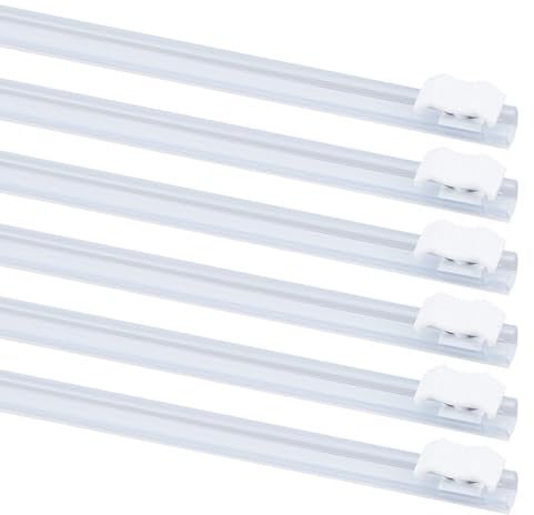 DICOSMETIC 6 tagliafogli di plastica da 13 pollici, taglierina scorrevole, taglierina per pellicole di ricambio, taglierina autoadesiva in alluminio