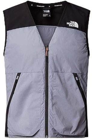 The North Face Men's Mountain Athletics Utility Vest, Pearl Mist/Tnf Black, M