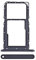 Hedywei SIM Card Tray + Micro SD Card Tray Holder Slot Replacement for Samsung Galaxy Tab A9+ 5G SM-X215, Sim Card Tray Micro SD Holder Socket Slot (Grey)