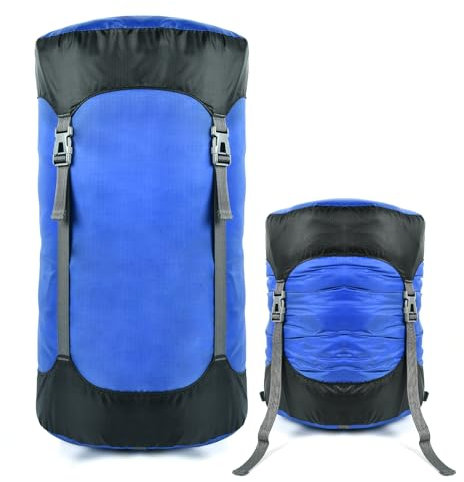 XIABYAYU Sacos de Compresión para Saco de Dormir, Ligero, Bolsa de Almacenamiento, 11L/18L/30L/45L, Saco de Compresión para Exteriores, Camping, Mochilero, Senderismo, Viajes