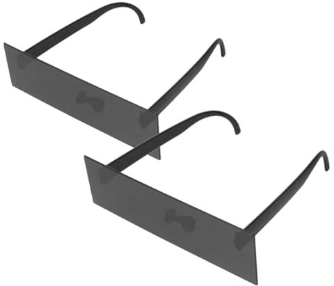 Gadpiparty 2Stücke Lustige Zensur Brille mit Pixeligem Mosaikdesign für Halloween Fasching Strandpartys