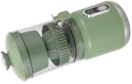 Alipis Exprimidor Portátil De Zumo De Naranja Separador De Pulpa De Fruta Exprimidor Eléctrico De Cítricos Máquina Para Hacer Zumo De Frutas