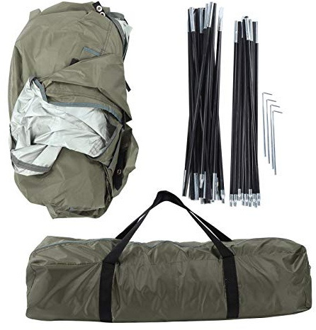 Chenglanhsjg Bike Shed Tent Garden Storage Cover for Backyard Camping Hiking Outdoor (Green)