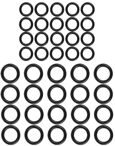 JoyousMall Set di 40 guarnizioni M22 e 3/8 per tubo idropulitrice a sgancio rapido, guarnizioni in gomma per impianti di pulizia dell'acqua ad alta pressione