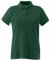 Ladies Classic Pique Polo Shirt Bottle Green 20