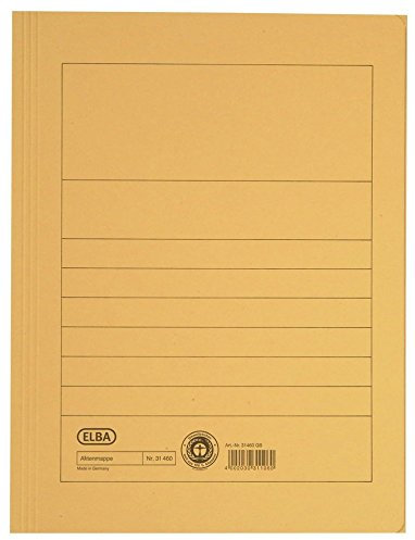 Aktenmappe A4 gelb ELBA 100091160 31460GB