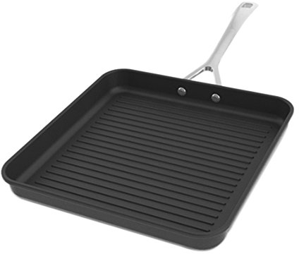 Le Creuset Toughened Non-Stick Ribbed Square Grill - 28 cm