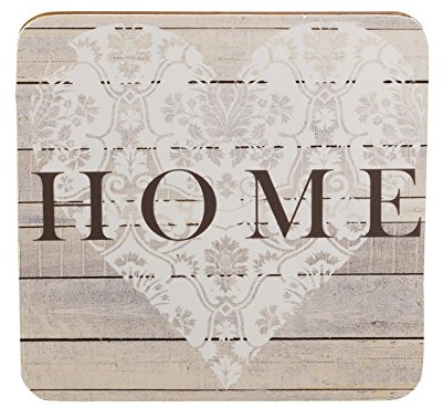 KitchenCraft Creative Tops Quotidienne Home Lot de 4 sous-Verres, Gris, 4 pièces