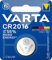 VARTA Piles Bouton CR2016, lot de 1, Lithium Coin, 3V, emballage sécurisé pour les enfants, pour petits appareils électroniques - clés de voiture, télécommandes, balances