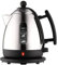 Dualit Lite Bouilloire Electrique 1L - Petite Bouilloire Vintage 2 KW Chromé Ultra Brillante avec Finitions Noires - Bouilloire Design Ébullition Rapide & Sans BPA