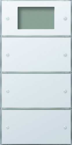 Gira 2043112 Tastsensor 3 Plus 3-Fach Flächenschalter, reinweiß