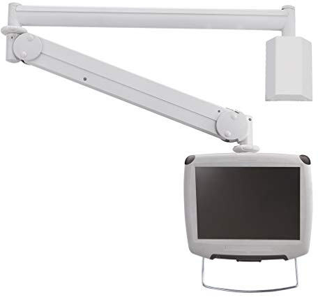 Newstar FPMA-HAW100HC Medical Monitor Wall Mount (Full Motion gas spring) for 10-30 Screen - Grey