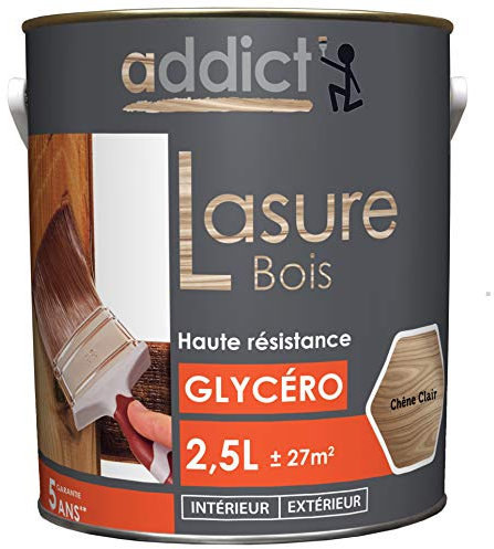 ADDICT LASURE BOIS ORANGE 2.5 L chêne clair