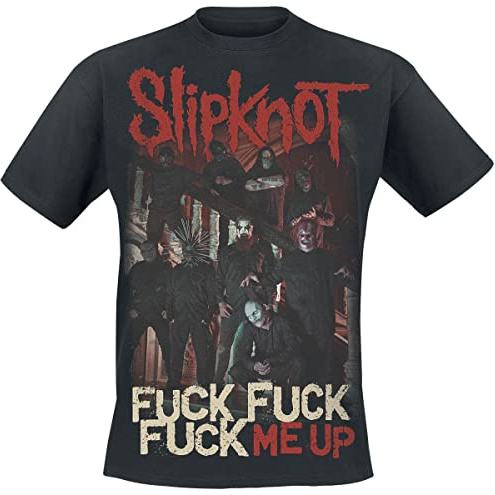 Slipknot Fuck Me Up Unisex T-Shirt schwarz Band-Merch, Bands, Horror