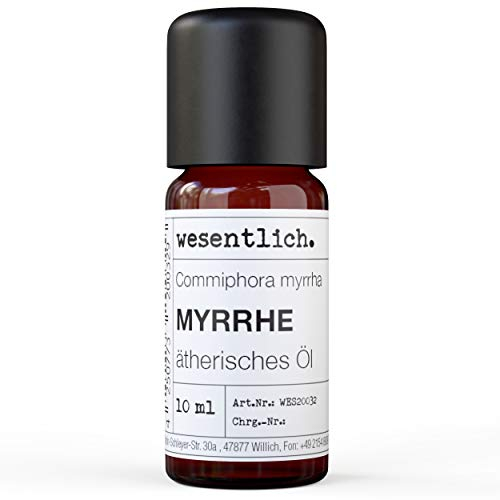 Myrrhe Öl - reines ätherisches Öl von wesentlich. - 100% naturrein aus der Glasflasche (10ml)