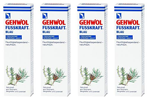 4x GEHWOL FUSSKRAFT BLAU 125 (500 ml)