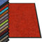 casa pura - Tapis Entrée Intérieur Rhine - Tapis Antidérapant et Anti-salissures - Paillasson de propreté Interieur et extérieur - Tapis de Porte Lavable et Ultra Absorbant (Rouge 60x90 cm)