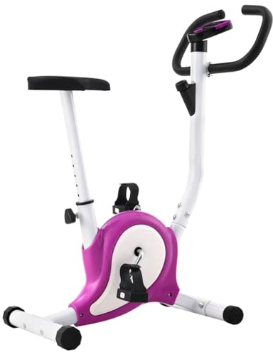 vidaXL Heimtrainer Hometrainer Fitness Fahrrad Bike Cardio Schwarz/Blau/Rot