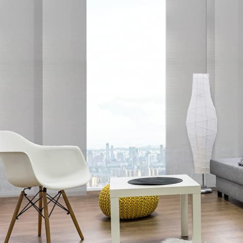 MADECOSTORE Panneau Japonais tamisant Mesh 50cm - Gris Souris - L50 x H250cm