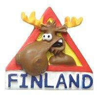 Elch Moose Magnet Finnland Souvenir Poly Finland Skandinavien