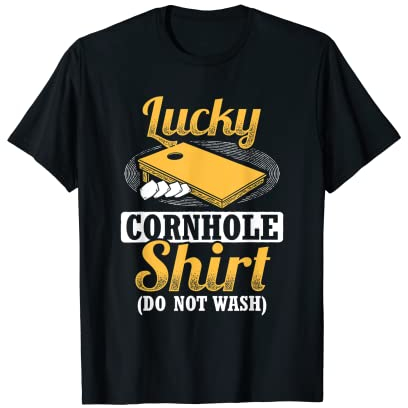 Tasche Bean Lucky Cornhole T-Shirt