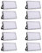 Bellanny 10Pack Strahler Außen 100W 10000LM Superhell LED Fluter Mit 105 Leds, 3000K Warmweiß Flutlicht, IP65 Wasserdicht Scheinwerfer Für Garten Terrasse Garage Sportplatz