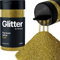 Hemway Premium Glitter Shaker - Gold | 130g Ultrafine Metallic Flake Sequins for Resin & Epoxy Crafts | Craft Supplies for Tumblers, Festival, Hair, Face, Body, Eye & Nail Art