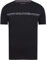 Tommy Hilfiger Men Short-Sleeve T-Shirt Stripe Chest Tee Crew Neck, Black (Black), XS