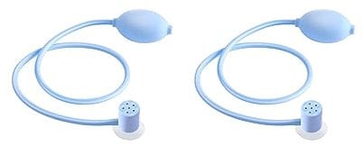 2 Set of Foldable Sitz Bath Flusher with Suction Cup for Bidet Toilet Hemorrhoid Multi Hole, 1 Piece Upgraded Flusher