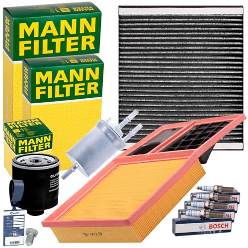 Inspektionspaket + Zündkerzen für 1.4 Polo 6R 9N Roomster Fabia 1 2