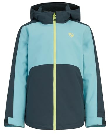 Ziener Kinder ALUCK Ski-Jacke/Winterjacke | warm, atmungsaktiv, wasserdicht, river blue dob, 104