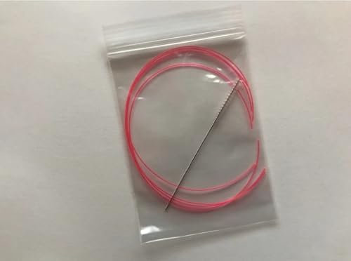 Hearing Aid Cleaning Small Vent Brush + 15x 150mm Red Cleaning Wire Rods Kit