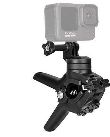 VINmounts Spring clamp Bracket. Fits and a Variety of Tube arms. Compatible with Go Pro, MevoStart Sports Cameras. 360° Adjustable Orientation, Made of Aluminum and Nylon.