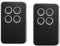Giuneuow 2 Mandos A Distancia Universales Multifrecuencia para Puerta de Garaje, 280-868 MHz, para Todos los Códigos Fijos y Partes de Códigos Variables