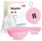Robofun Wiederverwendbare Menstruationsscheibe Set, 2 Periodenscheibe (S+L), bis zu 12 Stunden, Menstruationsscheibe für leichte oder starke Regelblutung, Sicher bei Sport und Schwimmen - Rosa
