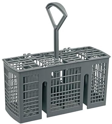 LUTH Premium Profi Parts Cestino portaposate con manico compatibile con Bosch 00481957 per lavastoviglie